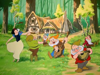 Vẽ tranh tường theo chủ đề truyện cổ tích